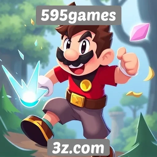 Análise de jogabilidade no site 595games